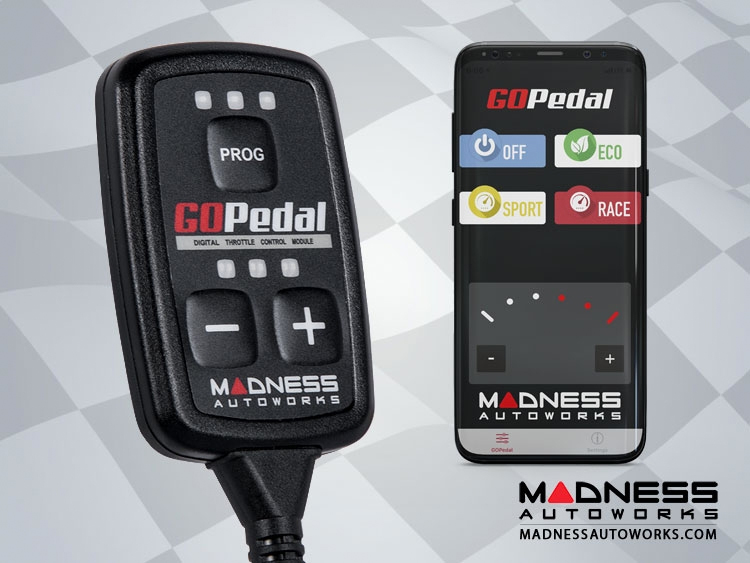 Jeep Renegade Throttle Controller - MADNESS GOPedal - 1.3L Turbo - Bluetooth 